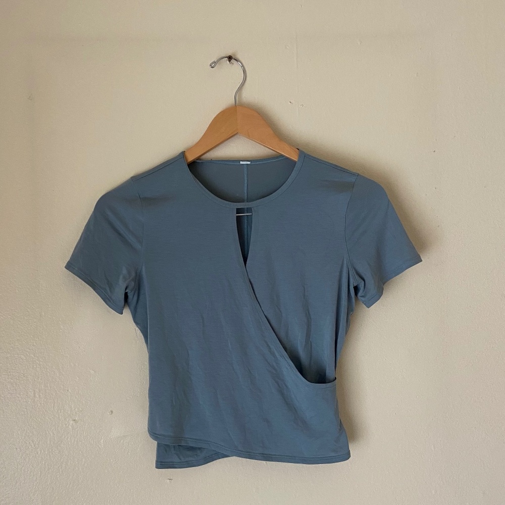 Lululemon Round Trip Short Sleeve - Blue Cast